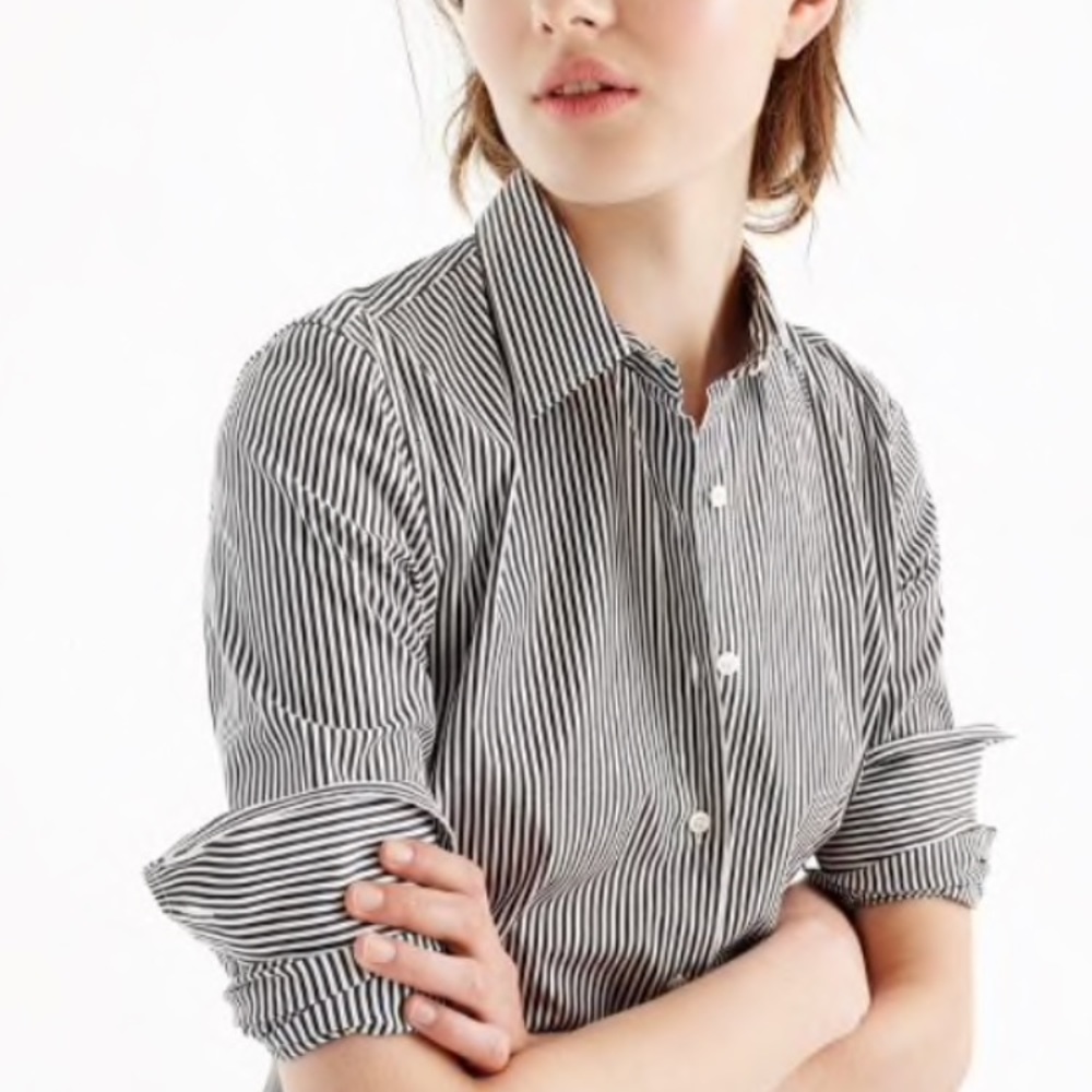 J. Crew stretch perfect button down